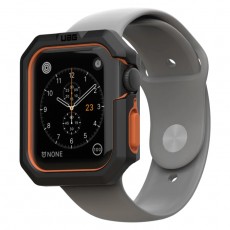 UAG Apple Watch 40mm Civilian Case Black/Orange buy in xcite kuwait