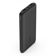 Belkin 10000mAh 15W Power Bank + USB-A to USB-C Cable - Black
