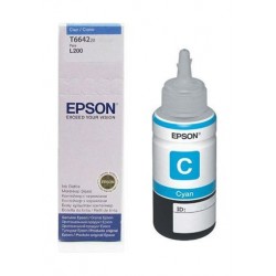 Epson T6642 Ink Bottle for InkJet Printing 6500 Page Yield - Cyan (70 ml)