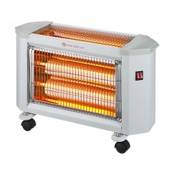 Wansa Radiant 2400W 3 Lamps Electric Halogen Heater - AE-4001