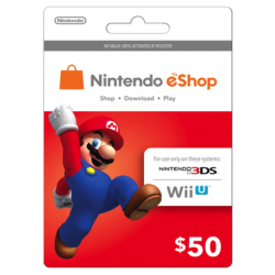 Nintendo eShop Card - 50 USD (U.S. Account)