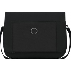 Delsey Picpus 12.9-inch Messenger Laptop Bag (335414500) - Black