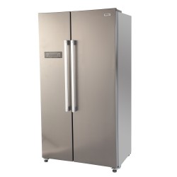 Buy Wansa 20 CFT Side by Side Refrigerator - Grey (WRSG-563-NFIC82) online at the best price in Kuwait. Shop Online and get new refrigerator with free shipping from Xcite Kuwait.