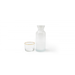Richmond Carafe Clear WithRim Gold 300Cc