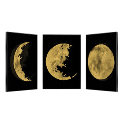 Moon 3-D Wall Art 80 x 115Cm