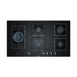 Bosch 90CM Hard Glass Gas Cooking Hob (PPS9A6B90M) - Stainless Steel