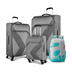 American Tourister Stanfordd Luggage Set + Backpack - Grey