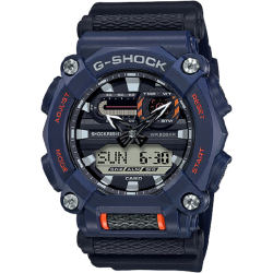 Casio G-Shock Analog / Digital 53mm Gents Resin Sport Watch (GA-900-2ADR)