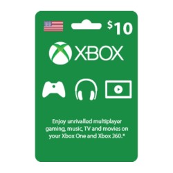 Xbox Live $10 Gift Card (US Store)