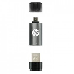 HP 3.2 64 GB Micro USB Flash Drive (5600B)
