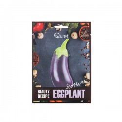 Quret Beauty Recipe Soothing Mask Eggplant