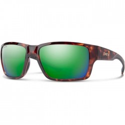Smith Men's Outback Rectangular Sunglasses Cat. 3 green/brown