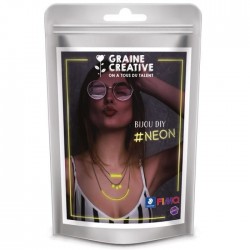 Fimo Neon Jewelery Kit - Multi-row necklace
