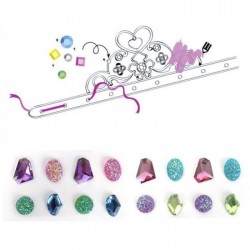 Rayher - Princess tiaras box to customize - pink precious stones