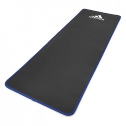 Adidas logo mat black blue training yoga comfortable buy in xcite Kuwait