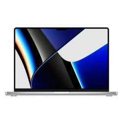 New Apple MacBook M1 Pro 2021 16-inch 1TB laptop silver color front view