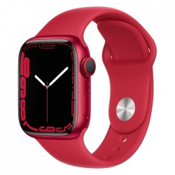 Apple Watch Series 7 45mm Red loop view
