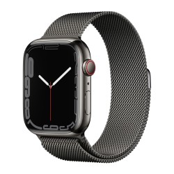 Apple Watch Series 7 Cellular 41mm Stainless Steel - Graphite 