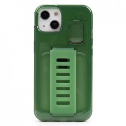 Grip2u Boost Case With Kickstand for iPhone 13 - Olive