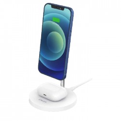 Anker 2 in 1 Magnetic Wireless Charging Stand - White