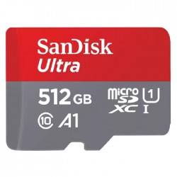 SanDisk Ultra MicroSDXC 512GB UHS-I 120MB/S Memory Card