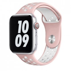 Hyphen Silicone Apple Watch 40mm Strap - Pink