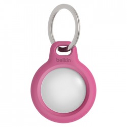 Belkin AirTag Secure Holder W/Key Ring – Pink