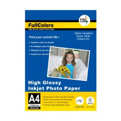 Fullcolors High Glossy A4 240Gsm Photo Paper - 20 Sheets