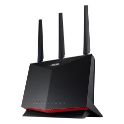 Asus Dual Band Wi-Fi 6 Gaming Router Black Red