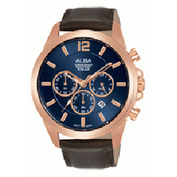 Alba 44mm Chronograph Gents Casual Watch (AT3G14X1)