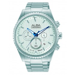 Alba 43mm Chrono Quartz Gents' Watch - AT3H89X1