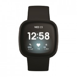 Fitbit Versa 3 Smart Watch - Black