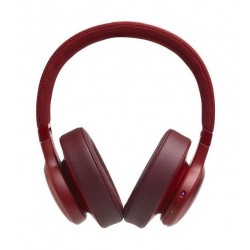 JBL Live 500BT Wireless Over-Ear Headphones - Red