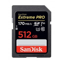 SanDisk Extreme PRO UHS-I SDXC Memory Card - 512GB