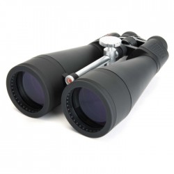 Celestron Skymaster 20X80 Binoculars Multi-Coated optics Protective rubber front view