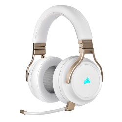 Corsair Wireless Gaming Headset Bronze White Pearl side view