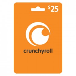 Crunchyroll Store Gift Card - $25