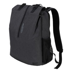 Dicota Compact 13-15.6-inch Backpack Anthracite Dark Grey Yellow