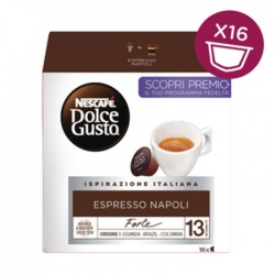 Dolce Gusto Nescafe - 16 Capsules brown napoli white coffee simple buy in xcite kuwait