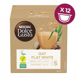 Dolce Gusto Capsules-Flat white - 12 -Oat