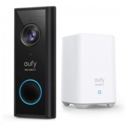 Eufy Security Video Doorbell 2K Set - Black