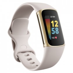 Fitbit Fitness Tracker white soft gold Stainless Steel silicon buy in xcite Kuwait