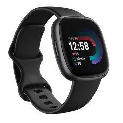 Fitbit Versa 4 Smart Watch - Graphite Black