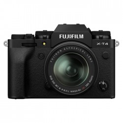 FUJIFILM X-T4 Mirrorless Digital Camera with 18-55mm Lens Black 26.1MP APS-C X-CMOS 4 Sensor