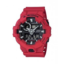 Casio G-Shock Sport Watch For Men (GA-700-4ADR) - Red