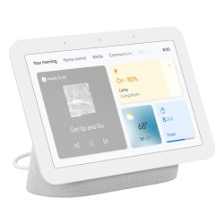 Google Nest Hub 2nd Gen 7-inch Smart Home Assistant - Chalk