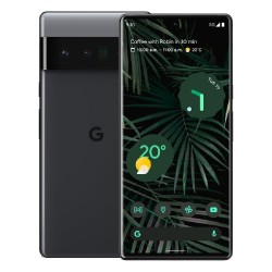 Google Pixel 6 Pro 4G, 128GB Phone Black Front Back