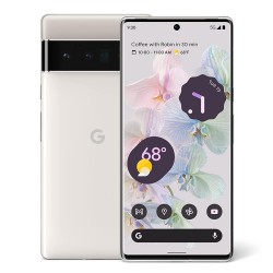 Google Pixel 6 Pro 4G, 128GB Phone - White