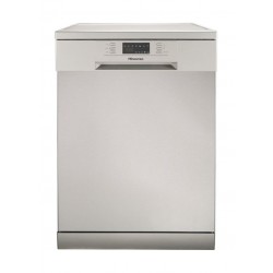 Hisense H14DS 6 Program Free-standing Dishwasher - Silver