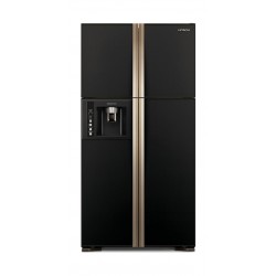 Hitachi 30 CFT Fourdoor Refrigerator (R-W720FPKIX) - Black